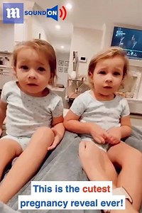 405K views · 144 shares | These twins gave their mom the sweetest reaction to her pregnancy news! Via Jukin Media | Daily Mail Video | Facebook
