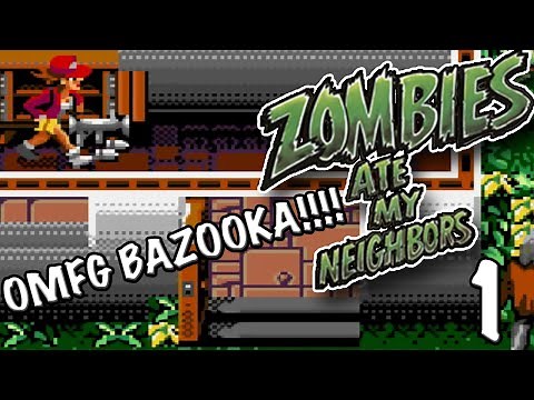 BAZOOKA SECRETS! ~ Zombies Ate My Neighbors - Part 1