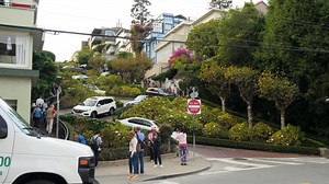 Tourists at Lombard Street San Francisco | Free Stock Video Footage