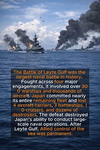 The battle that shattered Japan’s navy was fought in Philippine waters. Leyte Gulf changed the war at sea forever. #WWII #ww2 #history #AmericanHistory | Vault 0f Wisdom
