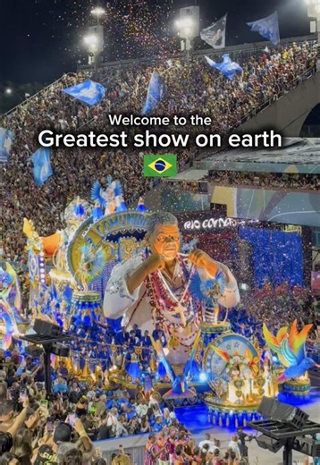 🇧🇷🥁💃🏽Rio Carnival 2026 officially runs from February 13th to 18th - an experience everyone should have at least once in their lifetime! There's no energy like Carnival in Rio. The Sambódromo and the streets explode with color, music, and dance - thousands of people moving together to the rhythm of samba. It's not just a celebration; it's the soul of Brazil on full display. Rio doesn't just celebrate life - it is life. ✨🕺🏽❤️ 🎭 #carnavalrj #carnavalrio #Carnaval #riodejaneiro #brazil