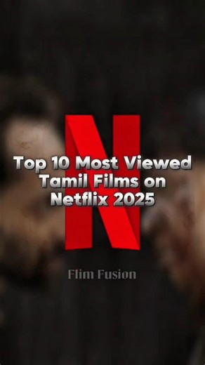 Top 10 Most Viewed Tamil Films on Netflix #thalaivanthalaivii #santhoshnarayanan #vijaysethupathi