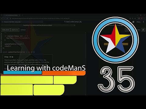 Learn localStorage by Building a Todo App: Step 35 | freeCodeCamp | JavaScript | (Beta)