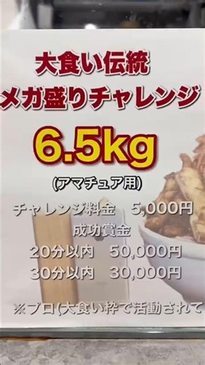 6.5kg Ramen Challenge! 🤯🍜 #Japan