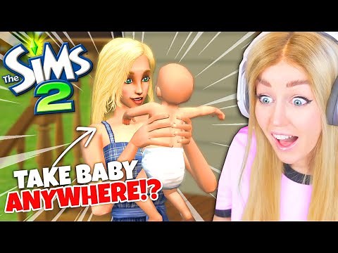 How do BABIES in The Sims 2 compare..? (you can take them OUTSIDE?!)