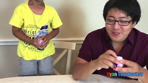 PLAY DOH CAKE Happy Birthday Chocolate Surprise Eggs!!