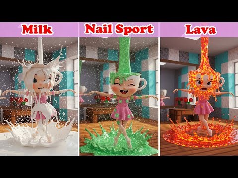 The Physics Simulation In Minecraft Becomes Interesting With Challenging Scenarios 😱 | Funny Craft