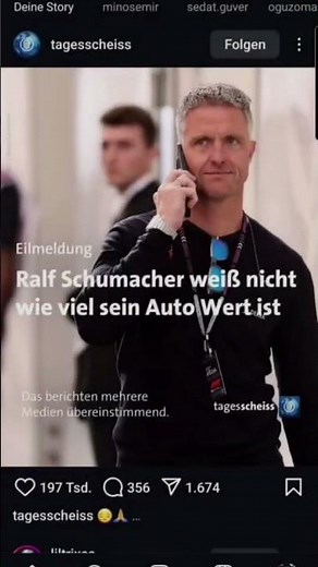 Du willst wissen wie viel dein Auto wert ist #meme #funny #ralfschumacher ralf
