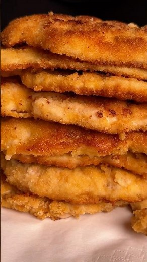 Crispy Chicken Schnitzel Recipe – Juicy, Golden & Irresistible! 🥩✨
