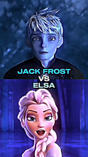 Jack Frost vs Elsa #jackfrost #elsa #shorts #edit #battle #vs #1vs1 #debate #fyp