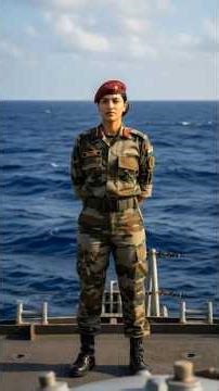 Brave Indian Army Lady Soldier Saves Ship From Time Bomb | True Hero Story #ai #shorts #trending