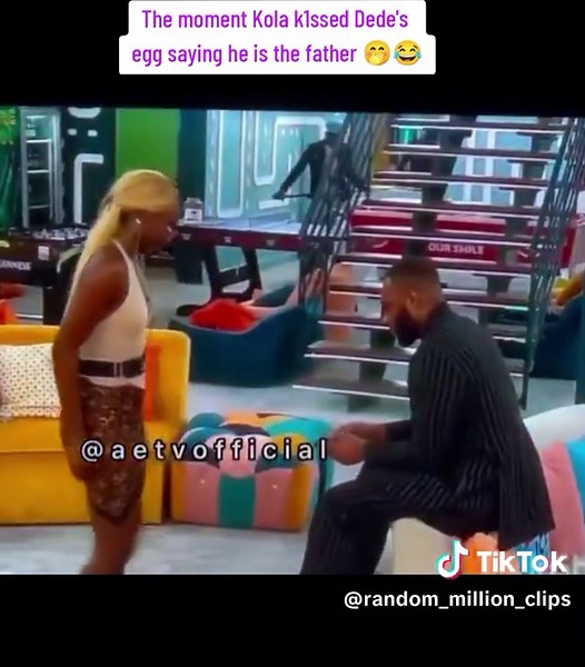 Kola Kisses Dede's Egg: A Cute BBNaija Moment