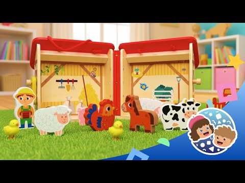 Kafshet e Fermes 🐄 | Meso Kafshet per Femije | Meso Shqip - Litika