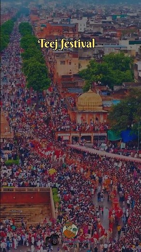 Jaipur Teej Festival 2025 | Rajasthan Teej Celebration | Jaipur Teej Vlog 2025 #teej2025 #culture