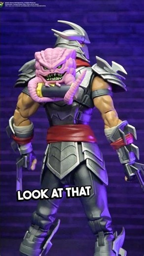 NECA is giving Fortnite fans a TMNT Shredder action figure loaded out with Krang Back Bling.