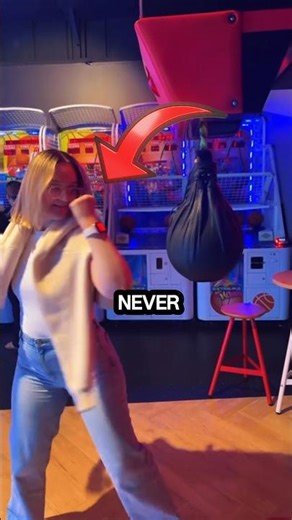 Never Play a Punching Machine 😂