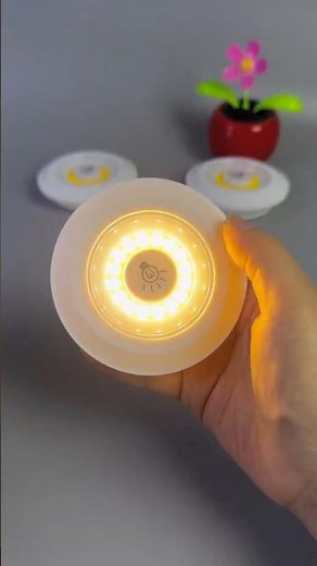 battery-operated LED puck light #gadgets #shorts