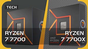 Ryzen 7 7700 vs Ryzen 7 7700X - which CPU should you go for?