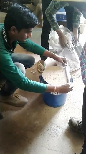 Bulk density of Sand