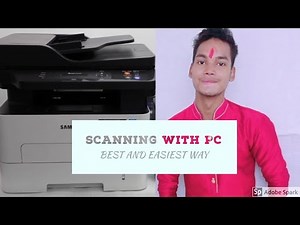 Samsung M2876 Scanning Full Tutorial | Samsung M2876 | How To scan ?? part 2