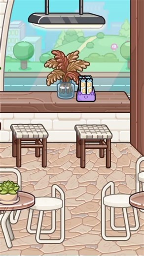 جولة في المقهى✨/Coffe shop tour #avatarworld #avatarstory #avatar #pazu #avatarfranchise