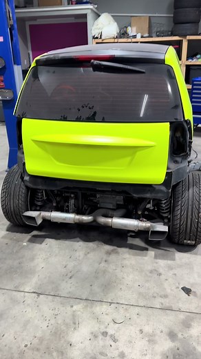 Supercharged Hayabusa Smart Car Waterfall Adventure