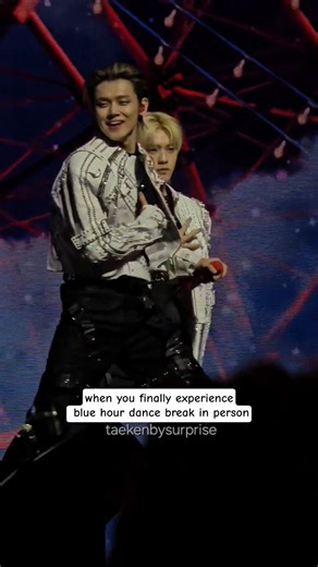 txt blue hour dance break in san jose ~ my first time experiencing in person