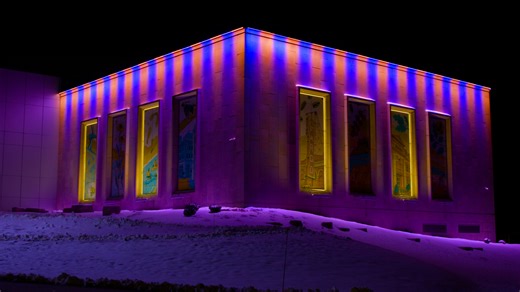 Tonight, Sunday, December 14, #Fargo City Hall and the Spirit of the Sandbagger monument will be illuminated in blue, purple and yellow to mark the start of Hanukkah. The holiday begins at sundown and brings eight nights of reflection, resilience and light. Families and communities gather to honor enduring traditions that celebrate hope and faith. We’re proud to recognize #Hanukkah and share in the spirit of the season with our Fargo community. 💙🕎 | The City of Fargo - Government