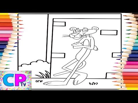 Pink Panther Leans Against the Wall/Pink Panther Coloring Pages/Syn Cole - Gizmo [NCS Release]
