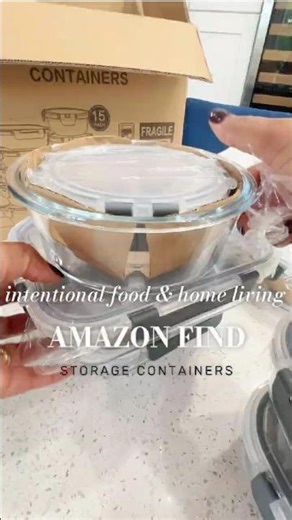 AMAZON FINDS (STORAGE CONTAINERS) #AmazonFinds #homeorganization