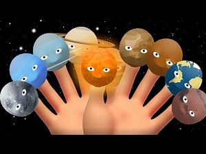 🌞Planets finger Family✋✋Right & Left Hands | Finger Play Song | Nursery Rhymes Song