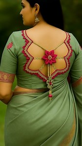Trending Blouse Back Design | Latest Blouse Designs