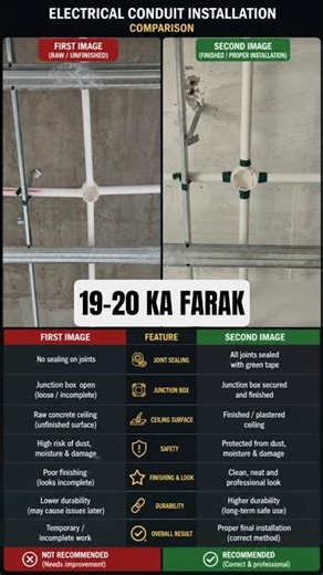 Level Hits Different 📈 #electrical #shortvideo #electrician #difference #different