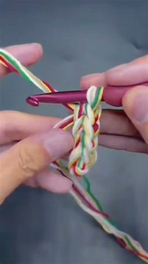 Crochet Chain| Heavy Chain Stitch #basiccrochetstitches #crochetchainstitch