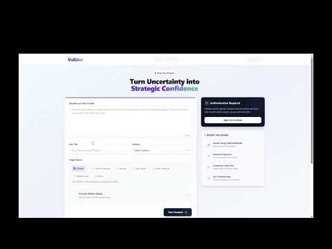 How Founders Validate Startup Ideas Using Real Market Signals | Validet Demo