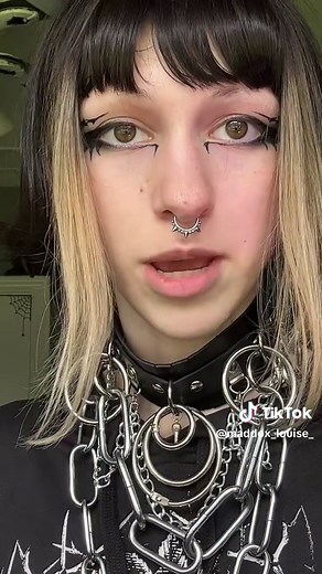 Little do they know its just their friendly neighborhood goth going to take a piss #fypシ #lesbian #shethey #goth