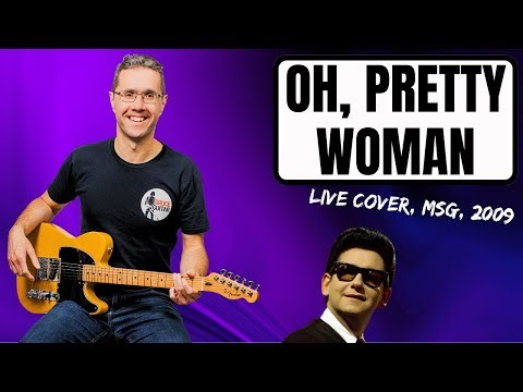 Bruce Springsteen & John Fogerty - Pretty Woman (Roy Orbison live cover 2009) guitar lesson