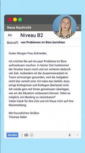 Brief schreiben B2 #deutschlernen #learngerman #deutschprüfunc