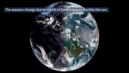 365 days of satellite images show Earth's seasons changing from space (video)
