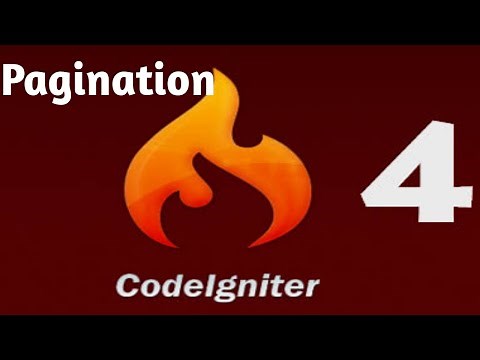 Pagination in Codeigniter 4 Part #25 | CRUD | Codeigniter 4 CRUD Application with Bootstrap