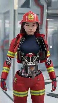 This AI Humanoid Firefighter Robot Should Be Showcased at IRC 2026 #IRC #humanoid #ai #robot #fire