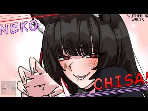 Neko Chisa Is Just Too Cute! | Wuthering Wave Comics Dubs