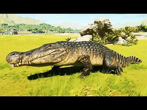 Jurassic World Evolution 3 - Deinosuchus Gameplay (PS5 UHD) [4K30FPS]