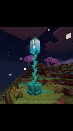 Blue Lamp Tutorial! | Minecraft | #shorts