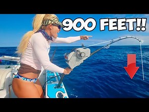 When You Fish 900 Feet Deep with a $5,000 Reel - This Happens