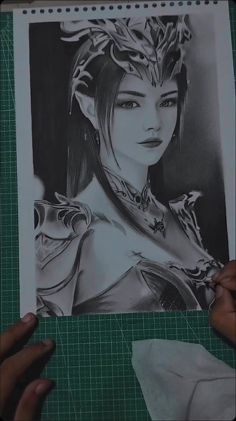 Drawing Medusa from Battle Through The Heavens