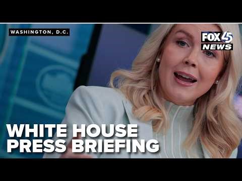 FULL: Leavitt speaks on Iran, ceasefire during White House press briefing