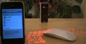 Apple Magic Mouse successfully paired to iPhone, app for the keyboard already available