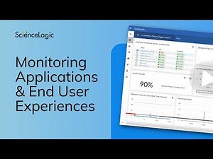 How to Monitor Applications and End User Experiences