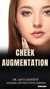 Cheek Augmentation: Fillers, Fat Transfer & Implants Explained! 💉✨ #cheekaugmentation #ytshorts
